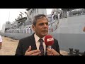 ambassador massage on pns saif ship in malaysia