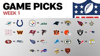 Nfl Week 1 Game Picks
