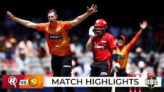 Scorchers go clear on top with tense win over 'Gades | BBL|12