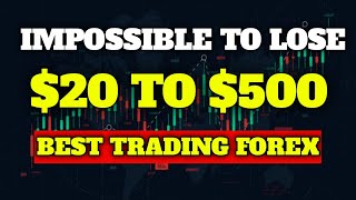 Impossible to Lose $20 to $500 - The Secret to Profit Every Day || Best Trading Forex