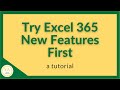 Cara Mencoba Fitur Excel Terbaru Sebelum Diluncurkan - Tutorial