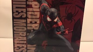 REVIEW MILES MORALES SPIDERMAN KOTOBUKIYA ART FX 1/10 SNAP FIT STATUE MARVEL NOW