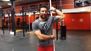 WODdoc Project365 Episode 99: PVC Chicken Wing For Better Shoulder External Rotation