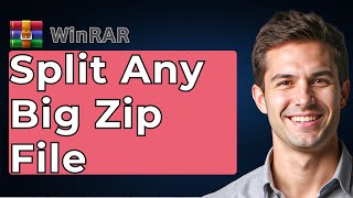 How To Split Any Big Zip File Into Small Parts Using Winrar How To Split Zip [2026 Guide]