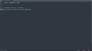 Leetcode 196. Delete Duplicate Emails in Python | Python Leetcode | Python Coding Tutorial | ASMR