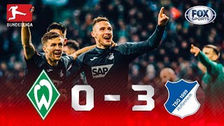Werder Bremen - Hoffenheim [0-3] | GOLES | Jornada 19 | Bundesliga