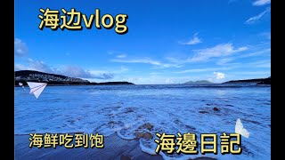 【Vlog】暑假海边vlog｜一千元能住一套别墅｜海鲜吃到饱什么体验