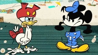 No Service | A Mickey Mouse Cartoon | Disney Shows