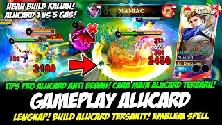 TIPS PRO ALUCARD TERBARU + CARA MAIN ALUCARD SEASON 34❗BUILD ALUCARD TERSAKIT❗GAMEPLAY ALUCARD TOP 1