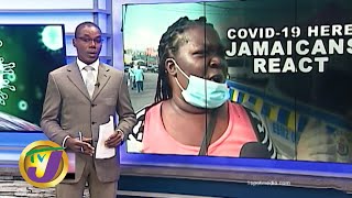Jamaicans Reacting to 1st COVID-19 Case | TVJ News