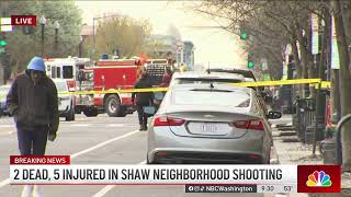 2 dead, 5 hurt in shooting in Shaw neighborhood | NBC4 Washington