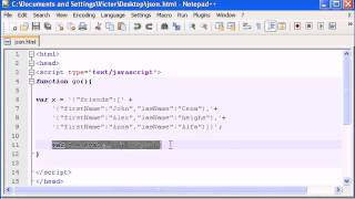 04 Eval Function (Section 5 - JSON)