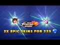 HOW TO GET 2 EPIC SKINS FOR 225 DIAMONDS IN KOF EVENT 2021 | KOF Bingo Lottery - MLBB