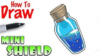 How to Draw the Mini Shield | Fortnite