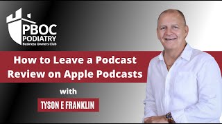 How to Leave a Podcast Review on Apple Podcasts