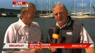 Blooper Watch: Live on air burp during the America's Cup