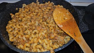 TAGINE DE PÂTE A LA VIANDE HACHÉE