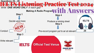 IELTS Listening Actual Test 2024 with Answers | 26.12.2024