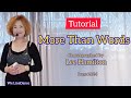 Tutorial : More Than Words linedance
