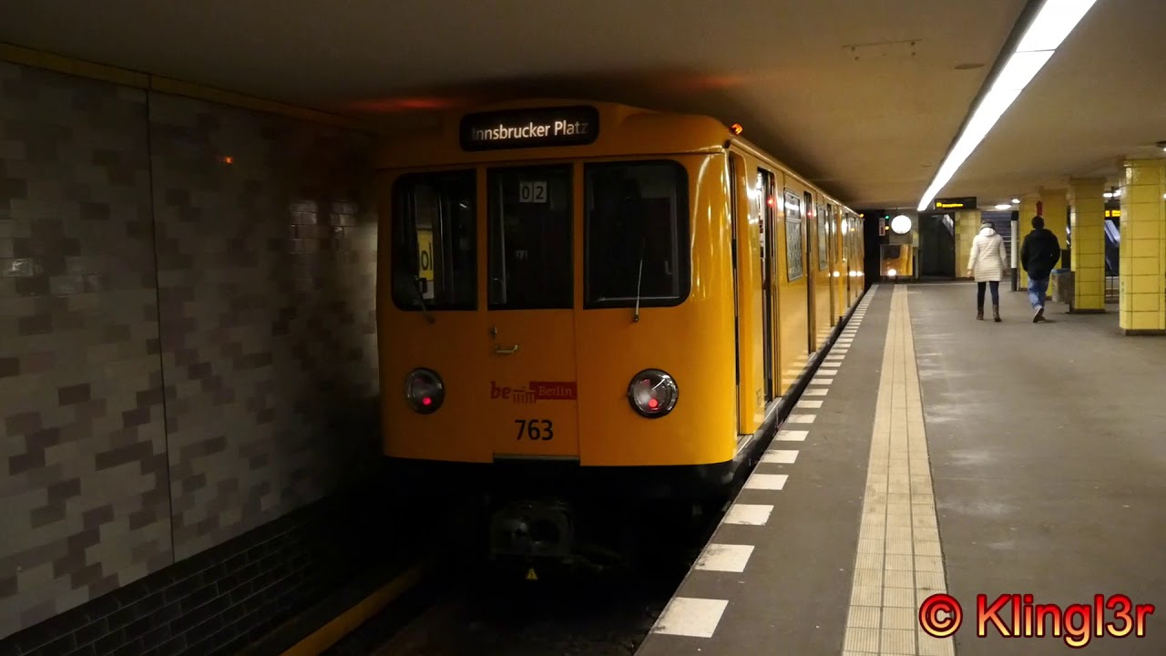 U-Bahn Berlin - Abfahrt A3L71 Nollendorfplatz U4 - YouTube