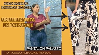 COMO HACER UN PANTALON PALAZZO