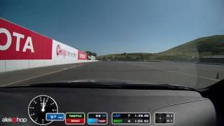 Alekshop E46 M3 Sears Point - Miss shift