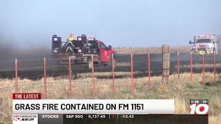 Randall County agencies respond to grass fire on FM 1151