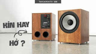 Lựa chọn loa subwoofer thùng kín hay thùng hở | TapChiHiFi TV 166