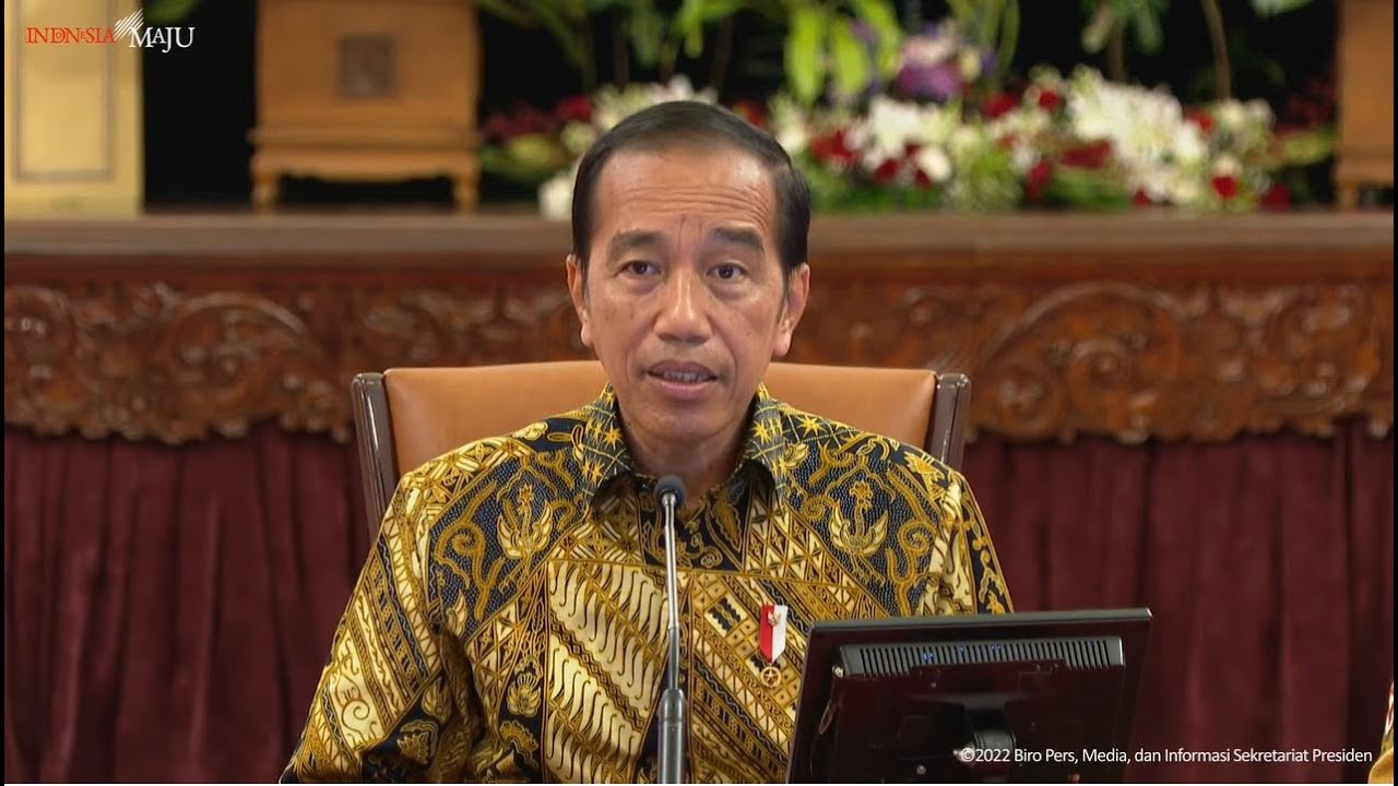 Konferensi Pers Presiden Joko Widodo Terkait PPKM, Istana Negara, 30 ...