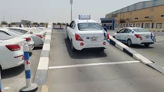 Slope Parking/Hill Parking for Rta smart yard test, Dubai