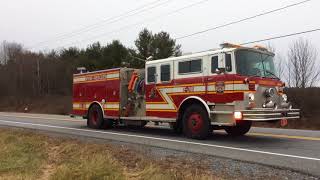 Queensbury Central Fire Engine 316 Responding