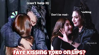 (FayeYoko) FAYE SUDDENLY HUGGED AND UNEXPECTEDLY KISSED YOKO| Yoko got shocked on what Faye did?