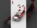 LEGO 1959 Ford Fairlane 500 Galaxie Skyliner 🚗 Satisfying Building Animation #shorts