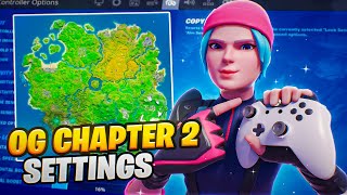 *NEW* Best OG Chapter 2 Controller Settings For Fortnite! (PS4/PS5/XBOX/PC)