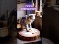 🥰😇Cat funny cooking 🥰#funny #entertainment