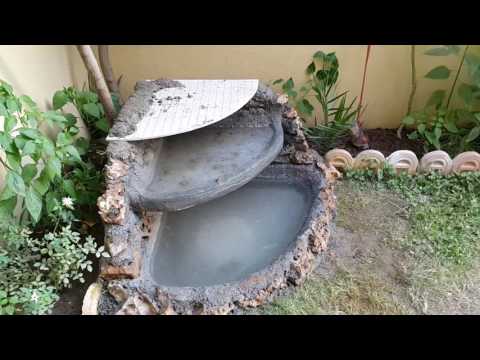 Homemade Simple Concrete-Stone Small Fountain! Homemade Simple Concrete-Stone Small Fountain!