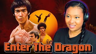 ONCE I CAN DO A PUSH UP IT'S OVER FOR YA'LL!! ENTER THE DRAGON MOVIE REACTION | FIRST TIME WATCHING