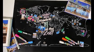 What is a Chalkboard Map?