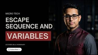 Easy C Programming Tutorial | Variables and Escape Sequences Explained Clearly🖥️