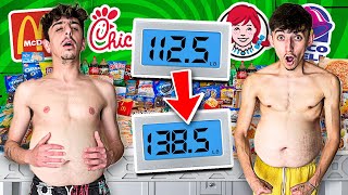Who Can GAIN the MOST WEIGHT in 24 HOURS - 100,000 Calories Challenge