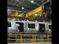 Look inside new factory building new trains for MBTA