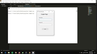 Python #4: Two Methods to Implement PyQt GUI in Python Project | ft. Login Page