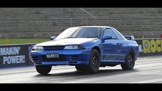 WANNTD MAATOUKS RACING PPG SEQUENTIAL STREET RADIAL R32 GT-R 8.63 @ 167 MPH