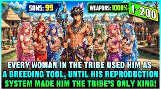 He Wakes in an All-Female Primitive Tribe, But His System Demands Breeding for Weapons and Armies!