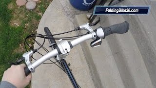 Dahon Mu N360 Folding Bike - Folding and Unfolding (POV)