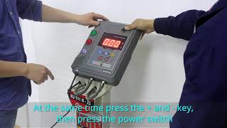 HJ-931B-JX TIRE INFLATOR MACHINE CALIBRATION VIDEO