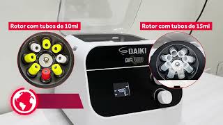 Centrifuga Digital Marca Daiki até 4 000 rpm, modelo Bia 4000