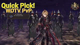 WOTV FFBE- Quick Pick ( PvP )