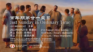 Mass (Mandarin) -21st Sunday of Ordinary Time-Year C- 常年期第廿一主日弥撒-丙年