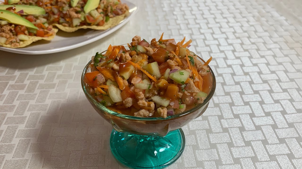 Como Hago El Ceviche De Soya - YouTube